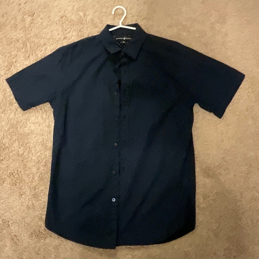 Beverly Hills Polo Club button-down short sleeve shirt (S) (Men's)